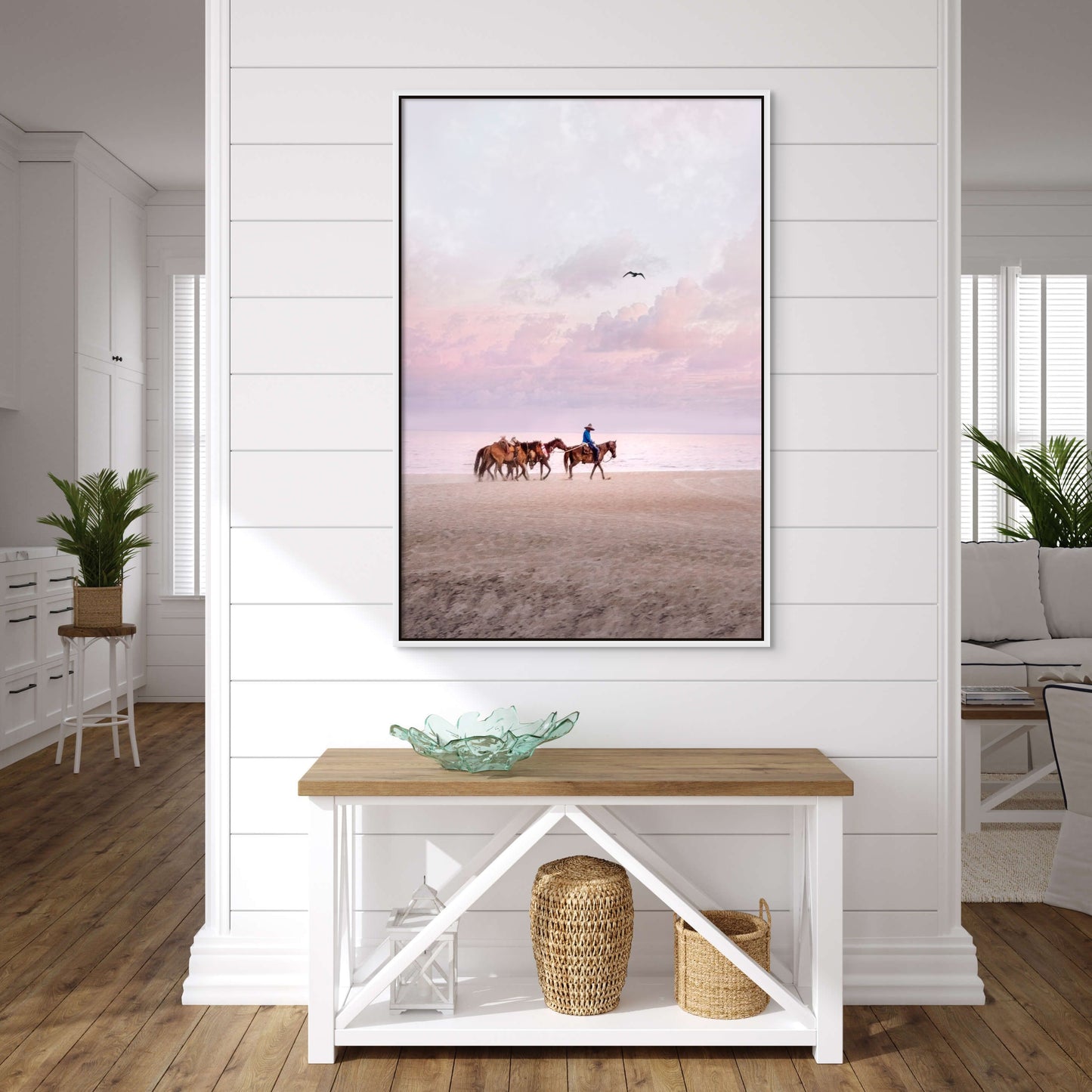 Title: Caballos En La Playa
