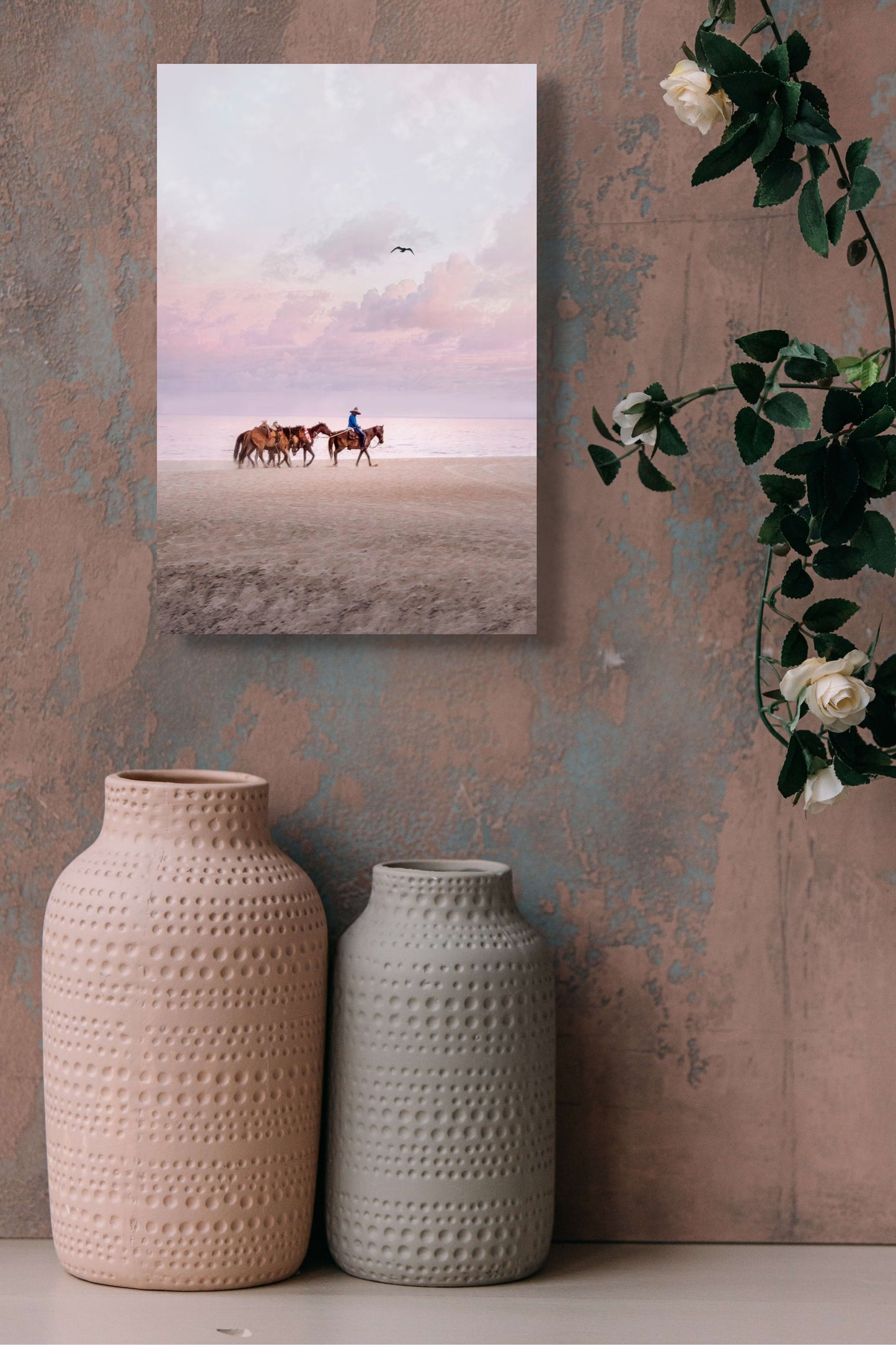 Title: Caballos En La Playa