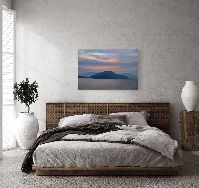 Title: Chilkoot Inlet at Midnight