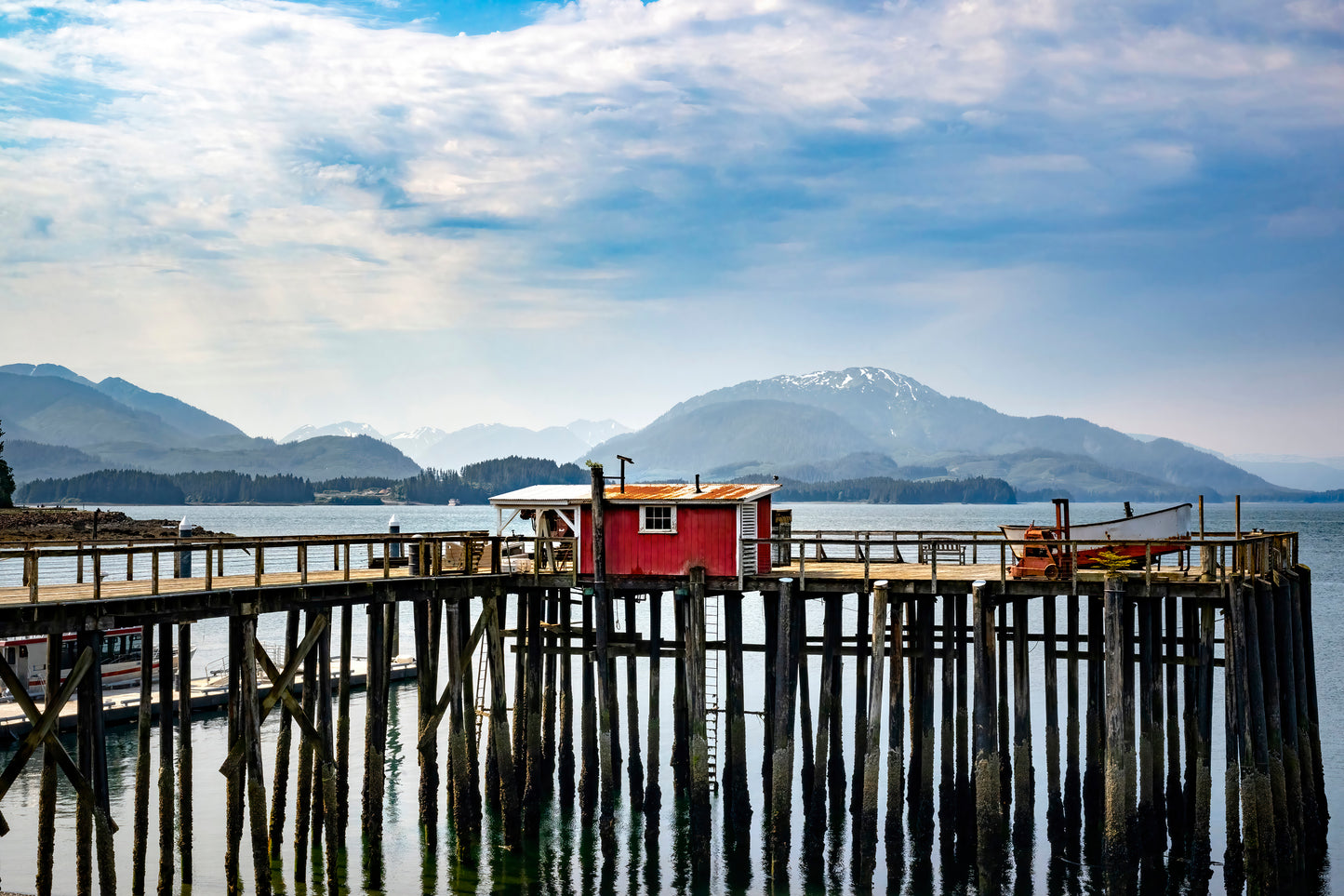 Title: The Docks of Icy Strait