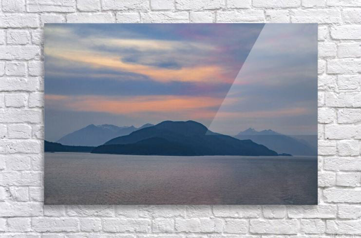 Title: Chilkoot Inlet at Midnight