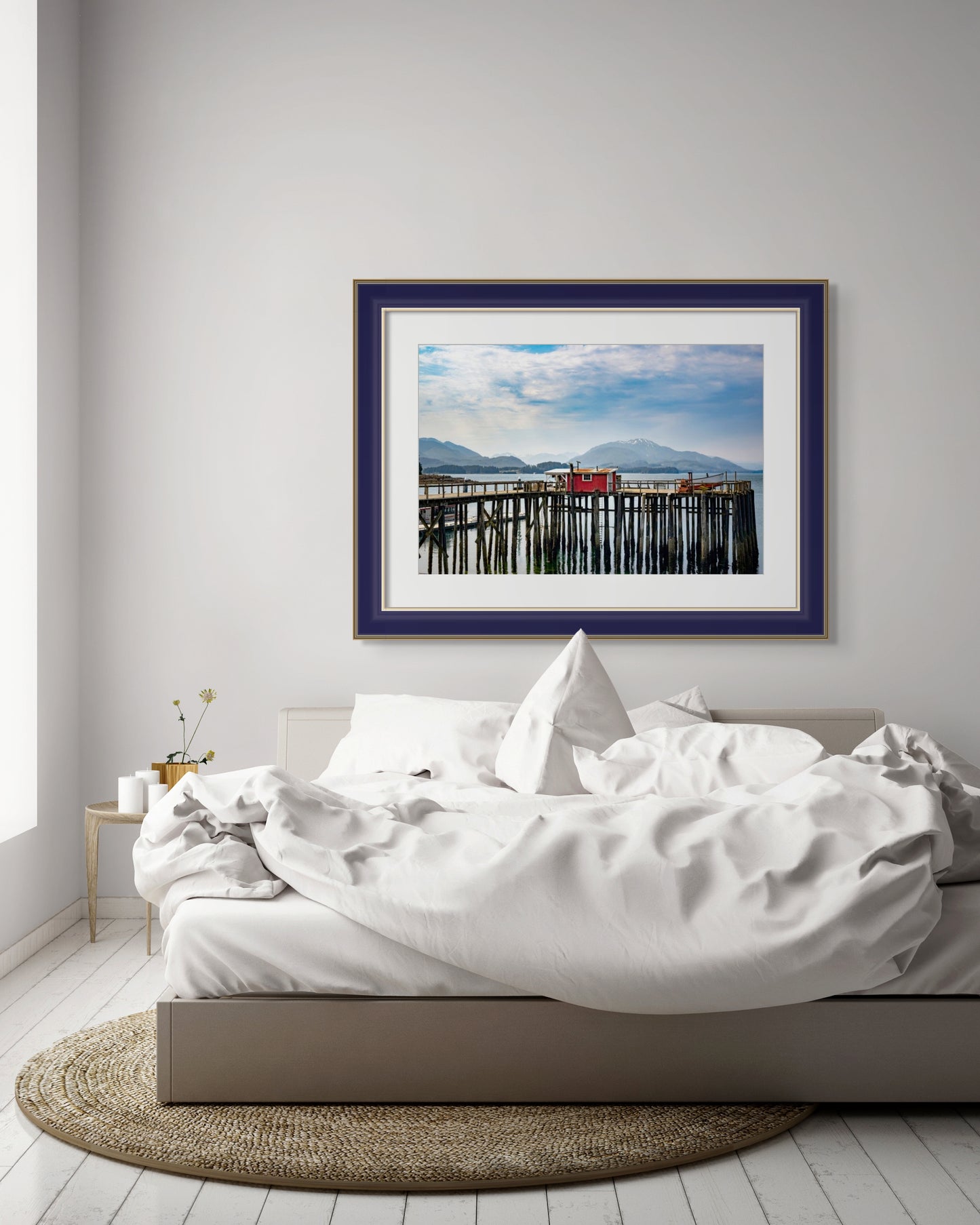 Title: The Docks of Icy Strait