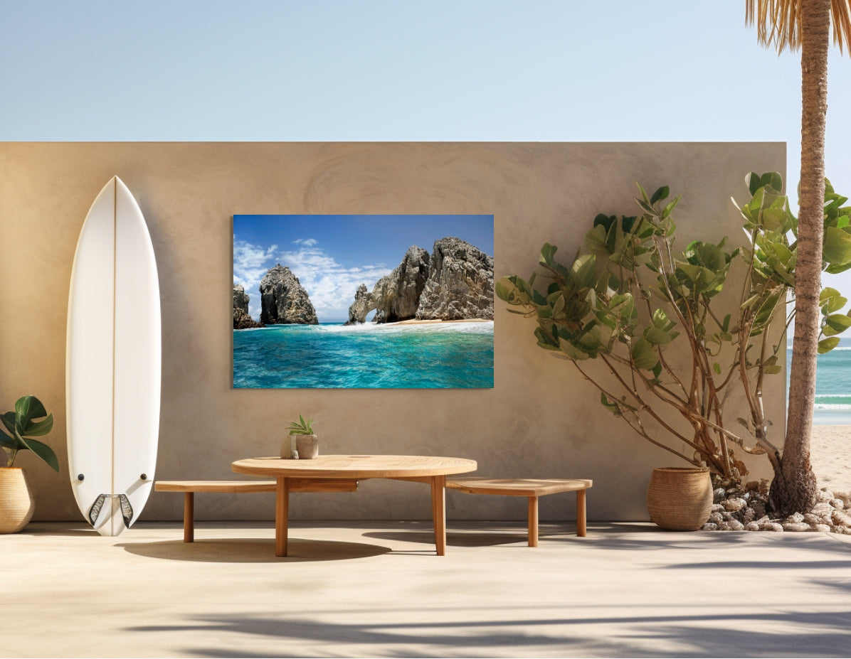 Title: Turquoise Solitude