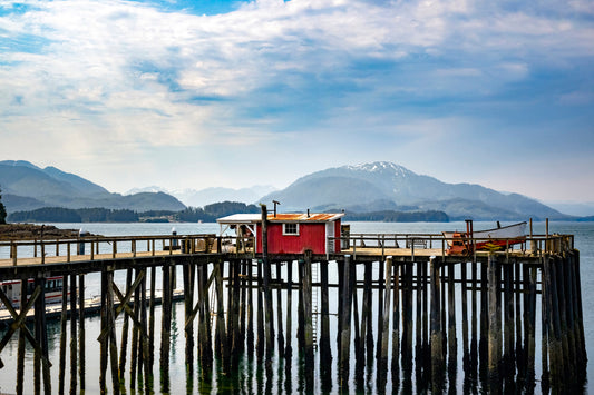 Title:    The Docks of Icy Strait